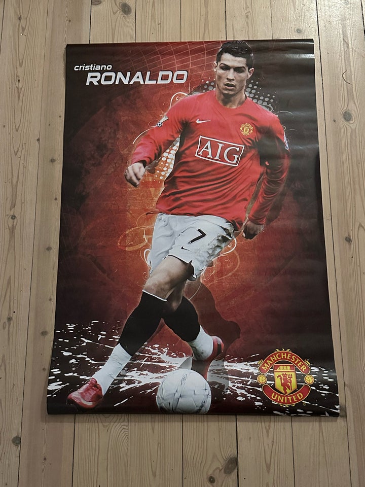 Plakat, Cristiano Ronaldo, motiv: