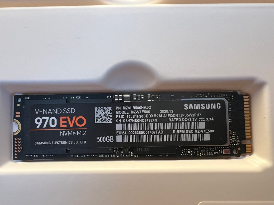 Samsung 970 EVO M2, 500 GB, God