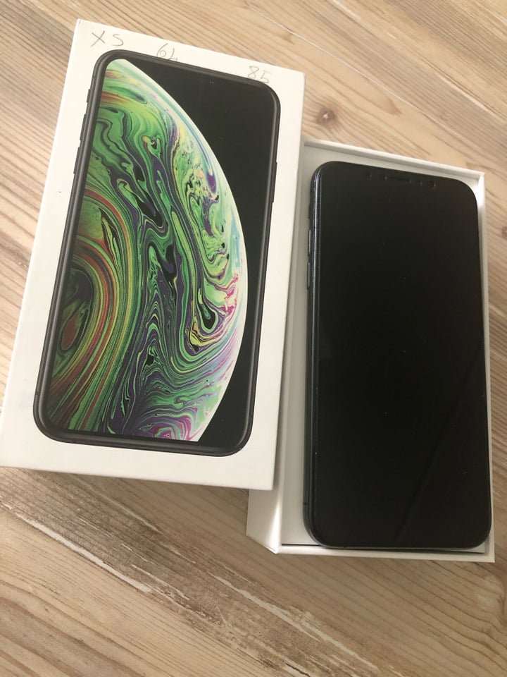 iPhone XS Max, 256 GB, sort