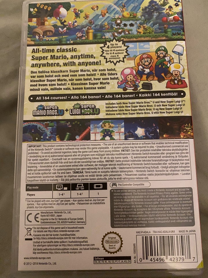 Super Mario bros deluxe, Nintendo