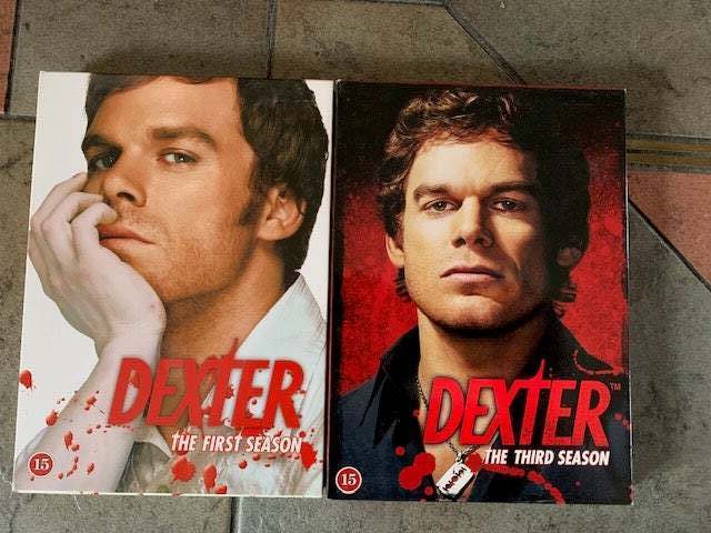 Dexter Sæson 1 + 3 DVD TV-serier