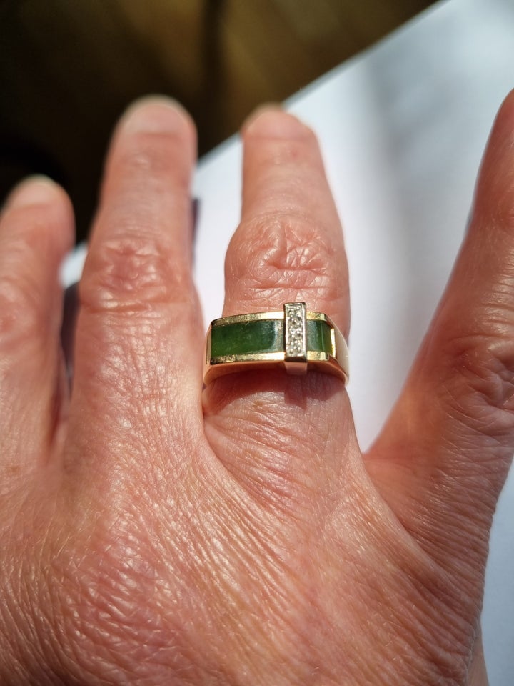 Fingerring rødguld