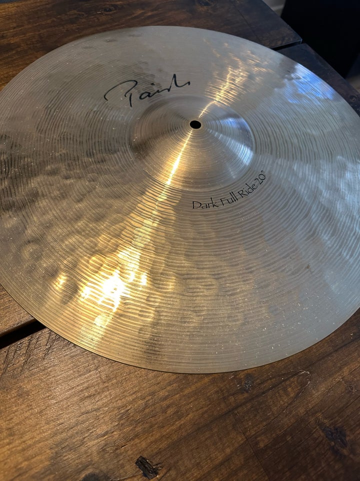 Bækken, Paiste Dark Full Ride 20”