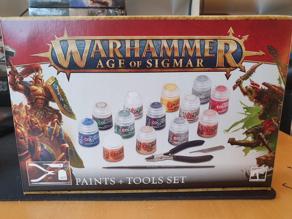 Byggesæt, GW Age of sigmar paints