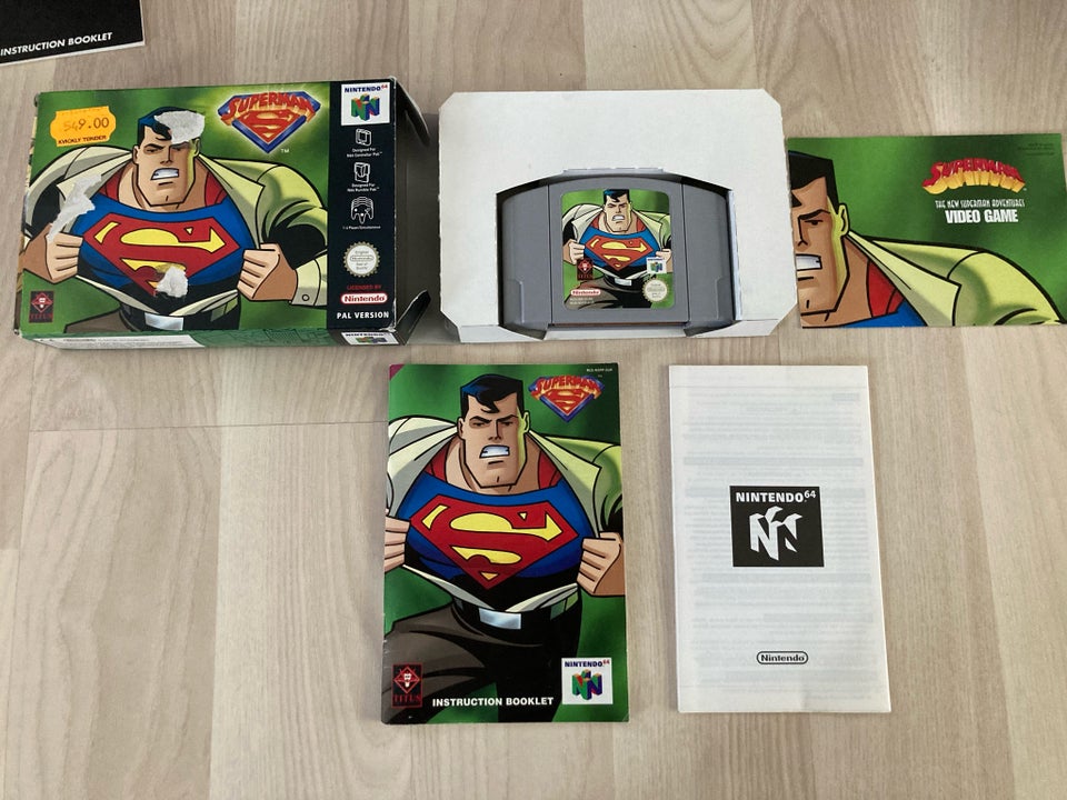 Superman N64, N64, action