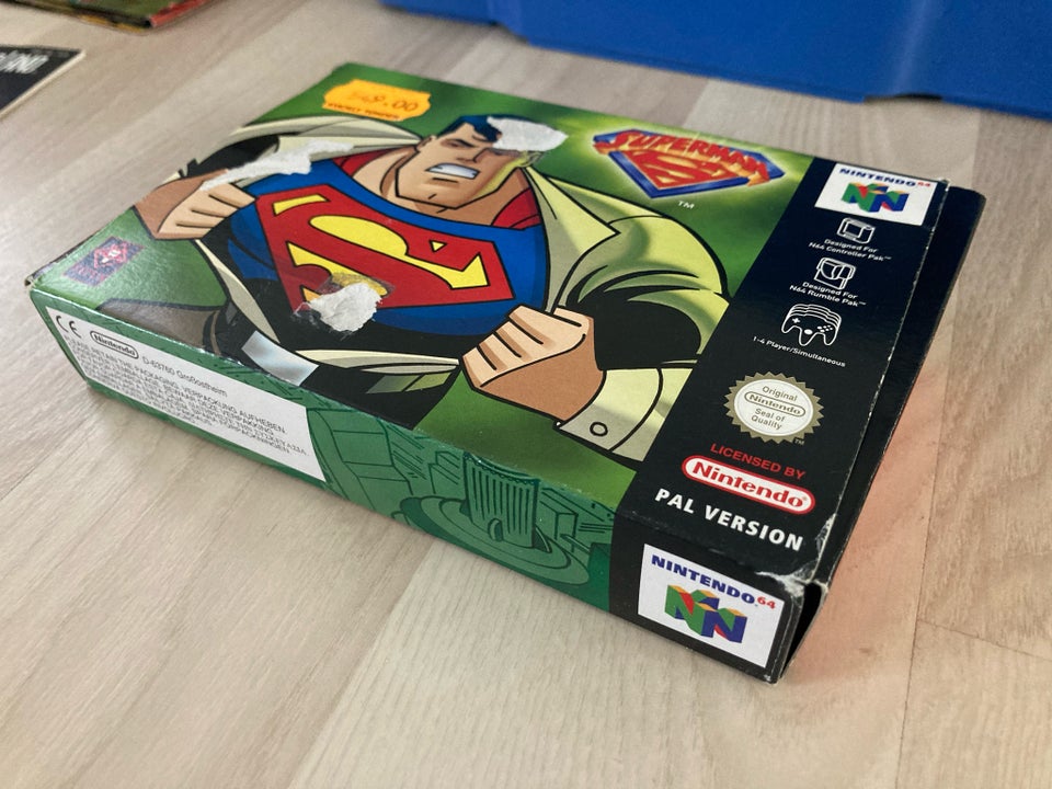 Superman N64, N64, action