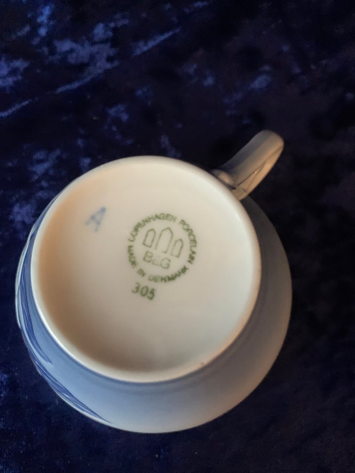 Porcelæn KAFFE/TEKOP JULEROSE