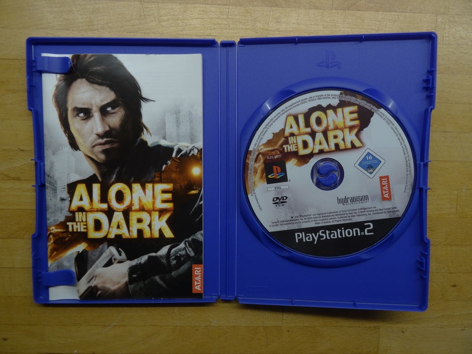 Alone in the dark Playstation 2, PS2