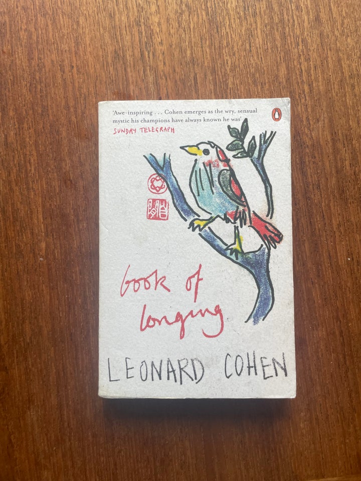 The Book of longing, Leonard Cohen,