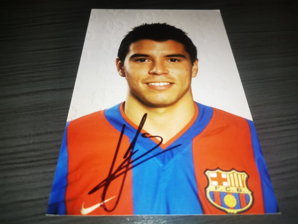 Autografer, Javier saviola