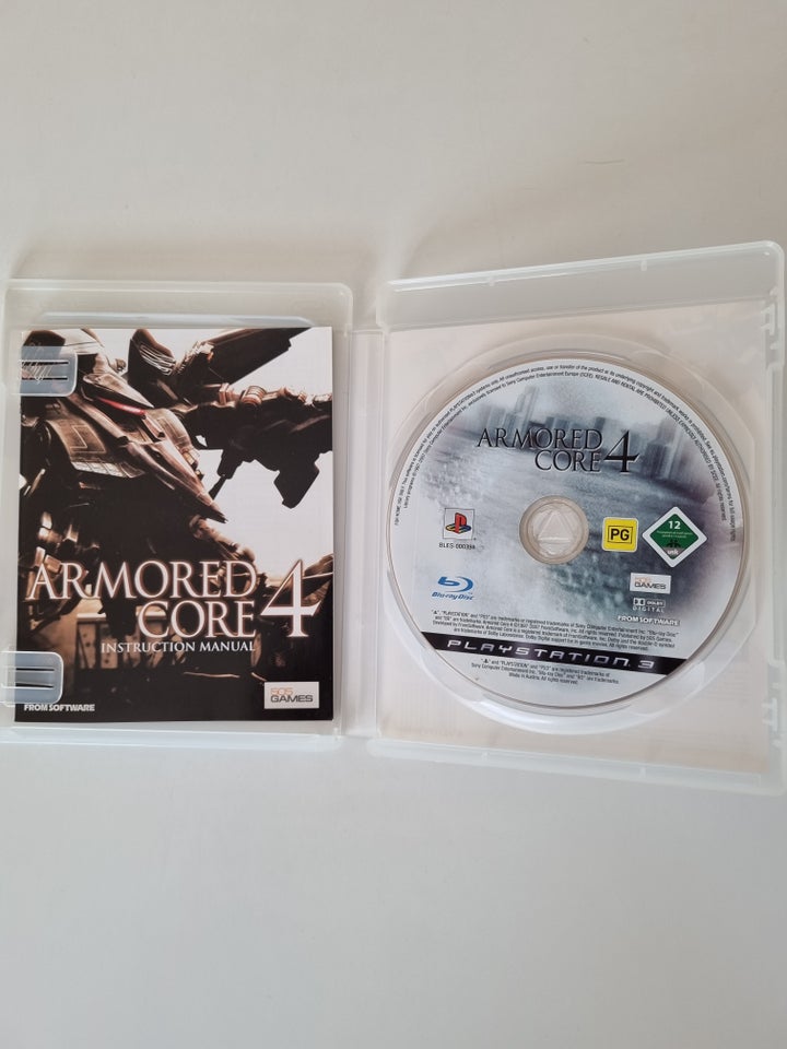 Armored core 4, PS3, action