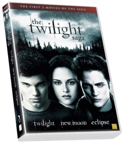 The Twilight Saga (3 Film) NYE, DVD,