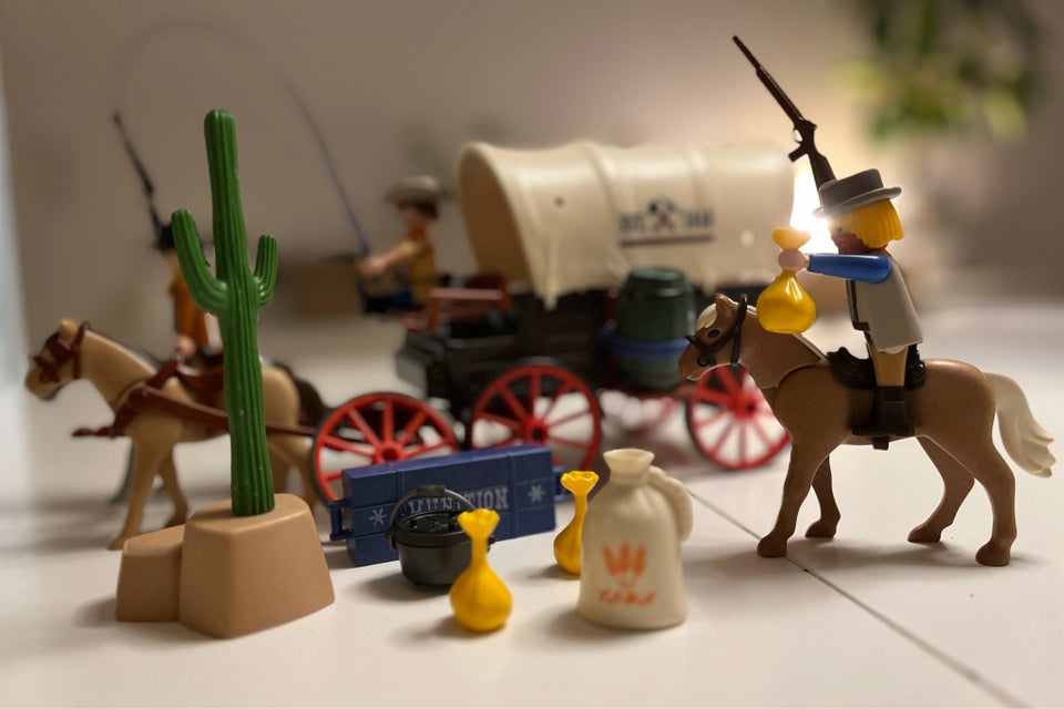 Byggesæt, Western sæt, Playmobil