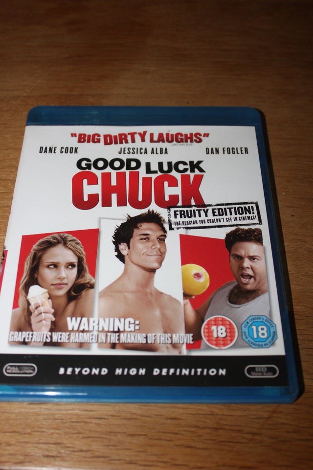 Good luck Chuck, Blu-ray, komedie