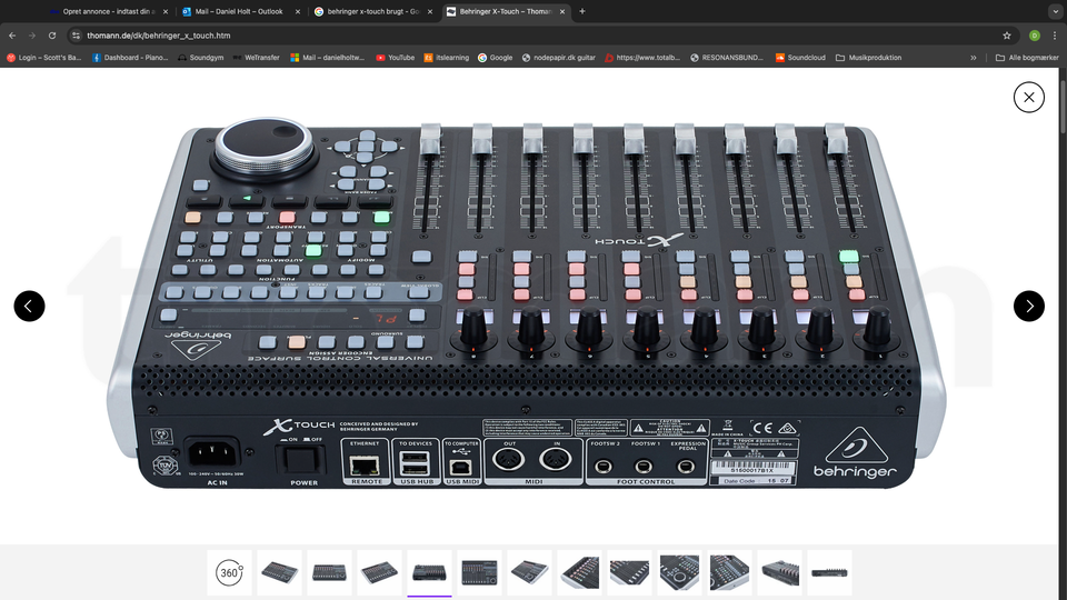 DAW Mixer/Controller, Behringer