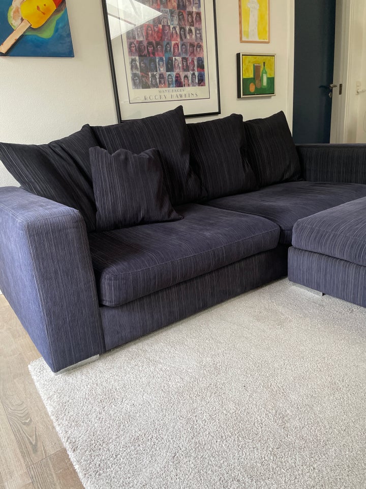 Sofa fløjl 3 pers