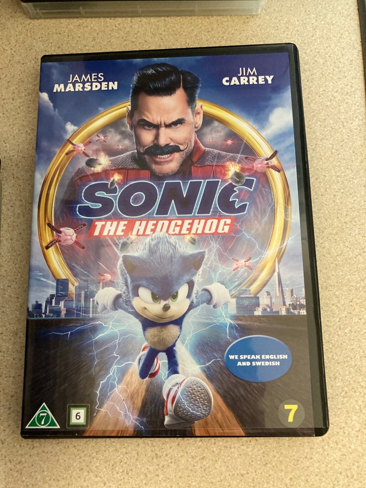 Sonic The Hedgehog DVD action