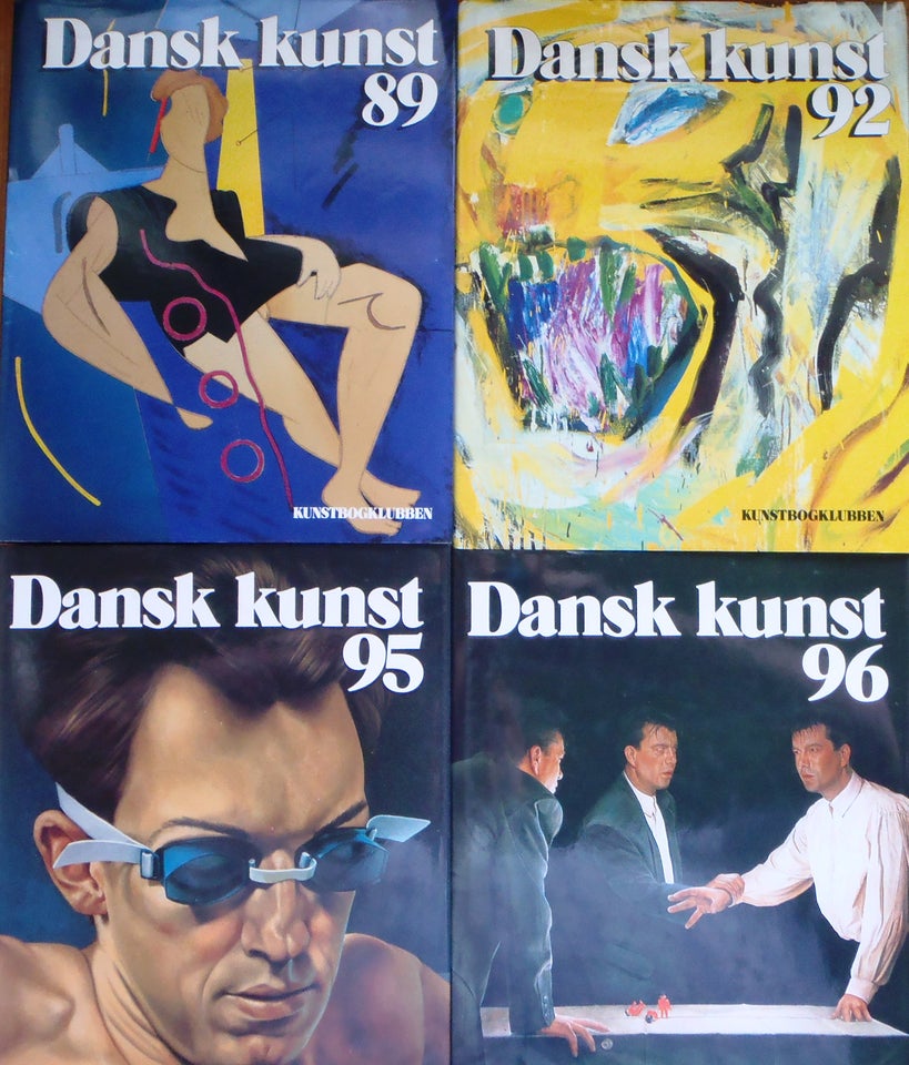 Mange forskellige kunstbøger, Se