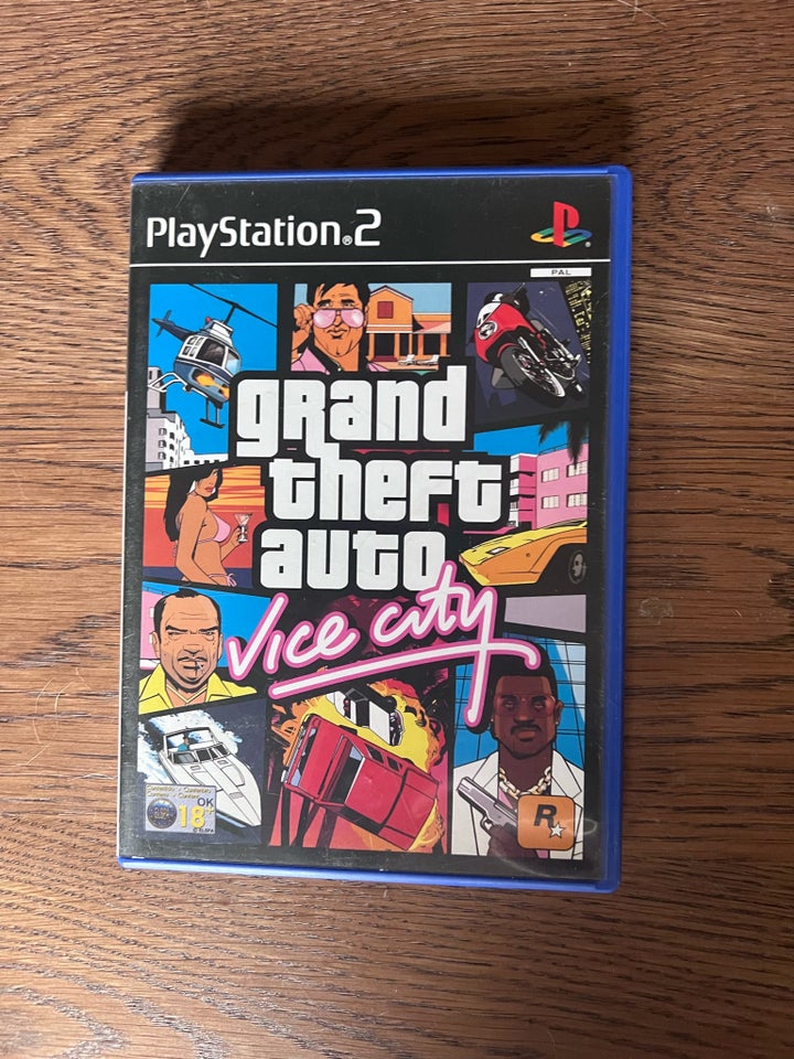 GTA: Vice City, PS2, action