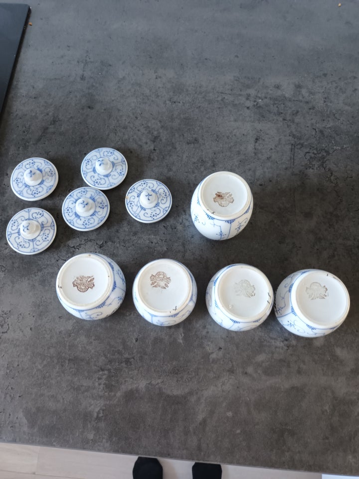 Porcelæn Krydderi krukker