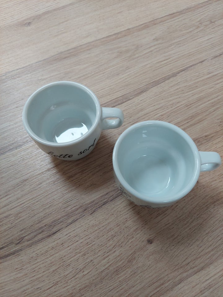 Porcelæn Espresso kopper