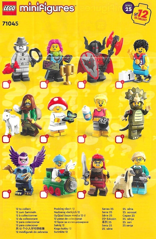 Lego Minifigures 71045