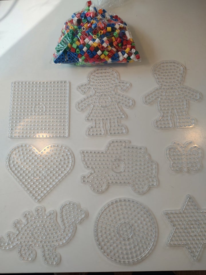 Perler/plader, Perler og