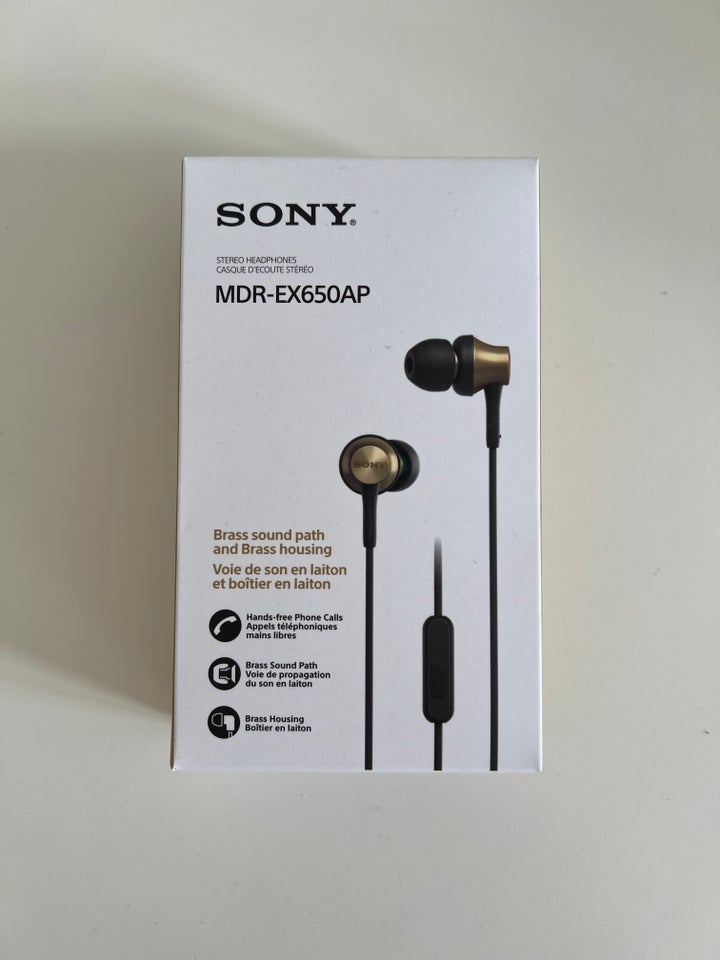 in-ear hovedtelefoner, Sony,