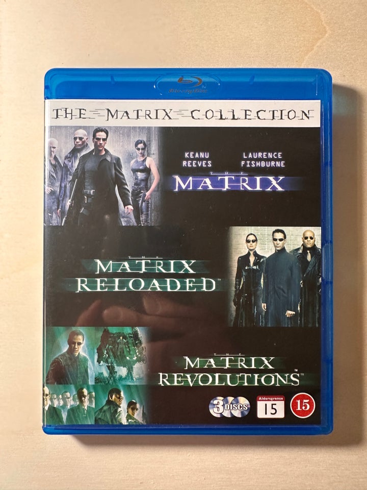 Matrix trilogi , Blu-ray, action