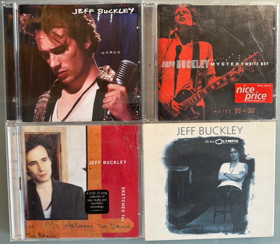 Jeff Buckley: 4 forskellige, i alt,