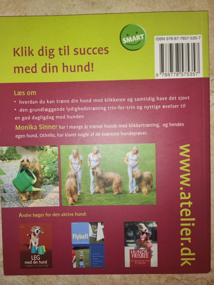 KLIKKERTRÆNING FOR HUNDE, Monika