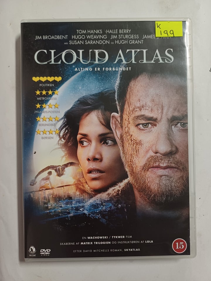 Cloud Atlas, DVD, action