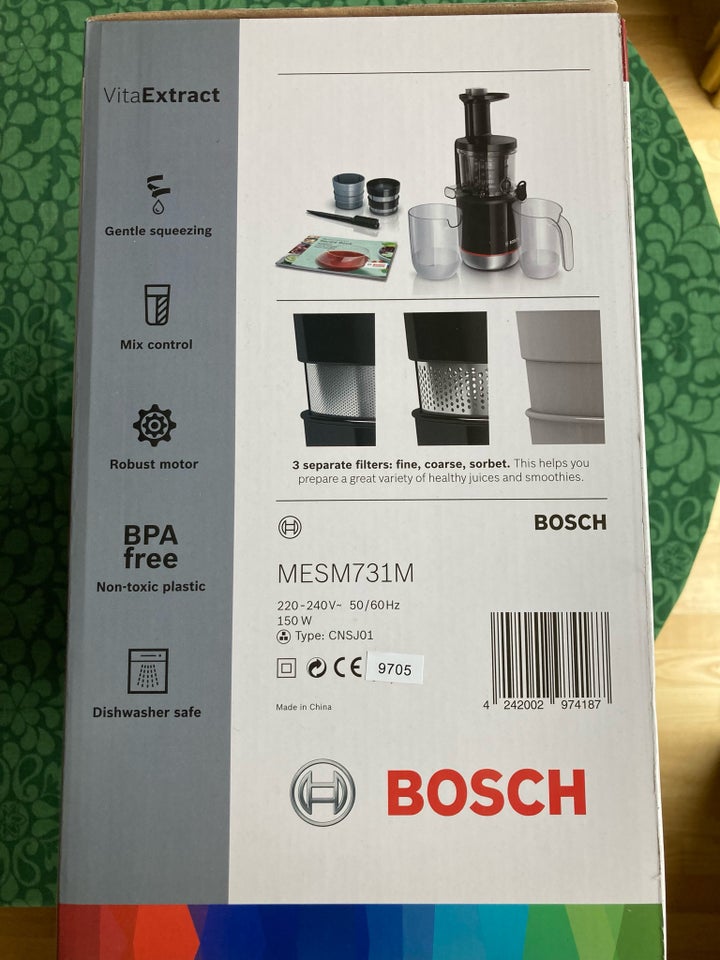 VitaExtract Slow Juicer Bosch