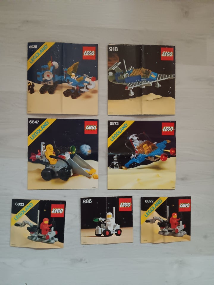 Lego Space, Vejledninger