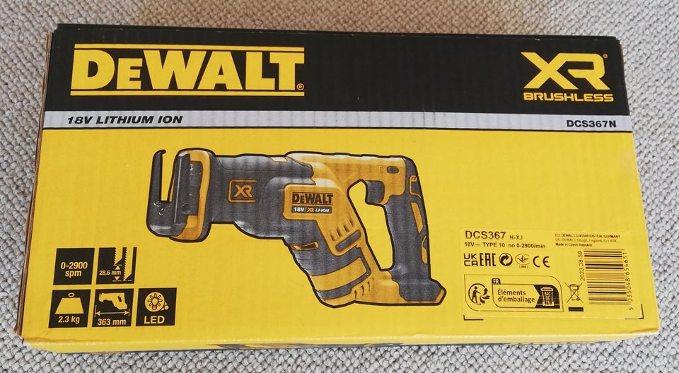 Bajonetsav Dewalt