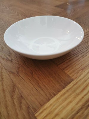 Porcelæn lille dyb tallerken