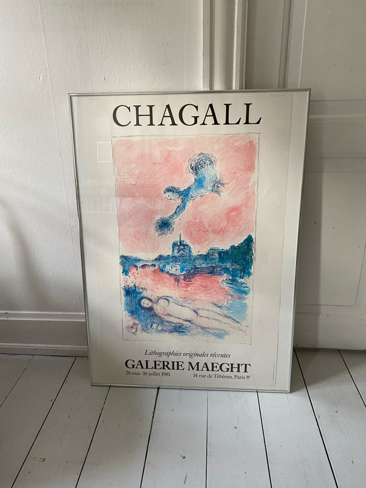 Plakat, Marc Chagall, b: 66 h: 94