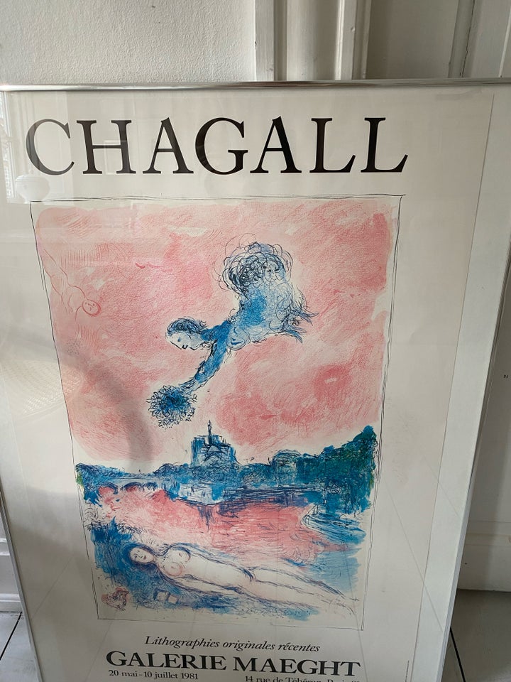 Plakat, Marc Chagall, b: 66 h: 94