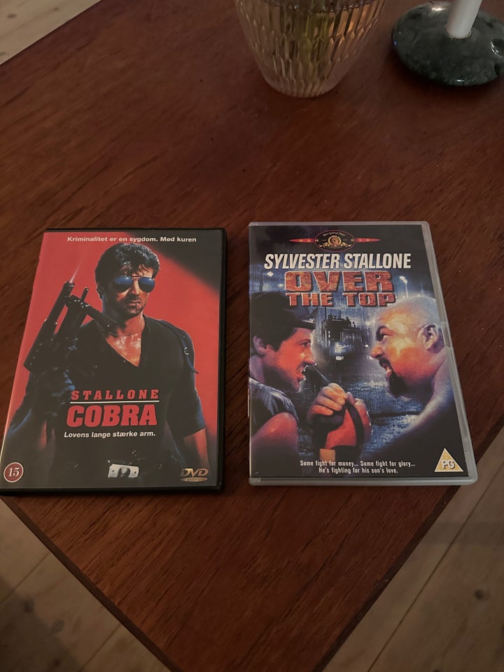 Over the top og Cobra, DVD, action