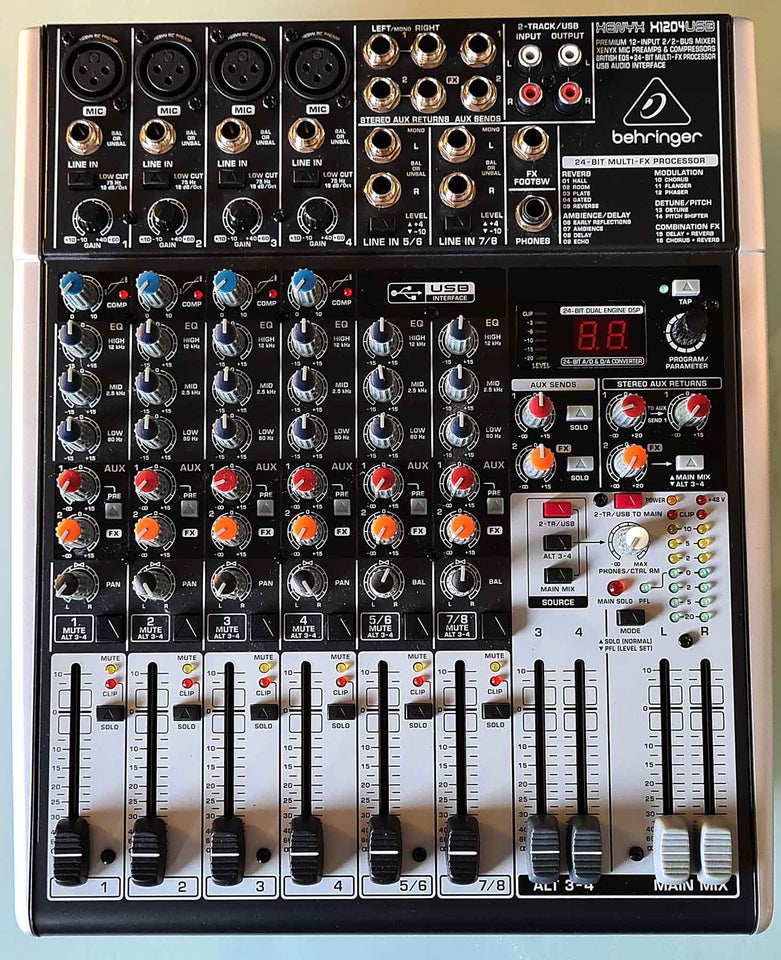 Mixer, Behringer Xenyx X1204 USB