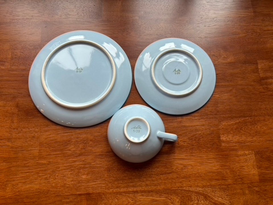 Porcelæn, Triosæt, Melitta Minden