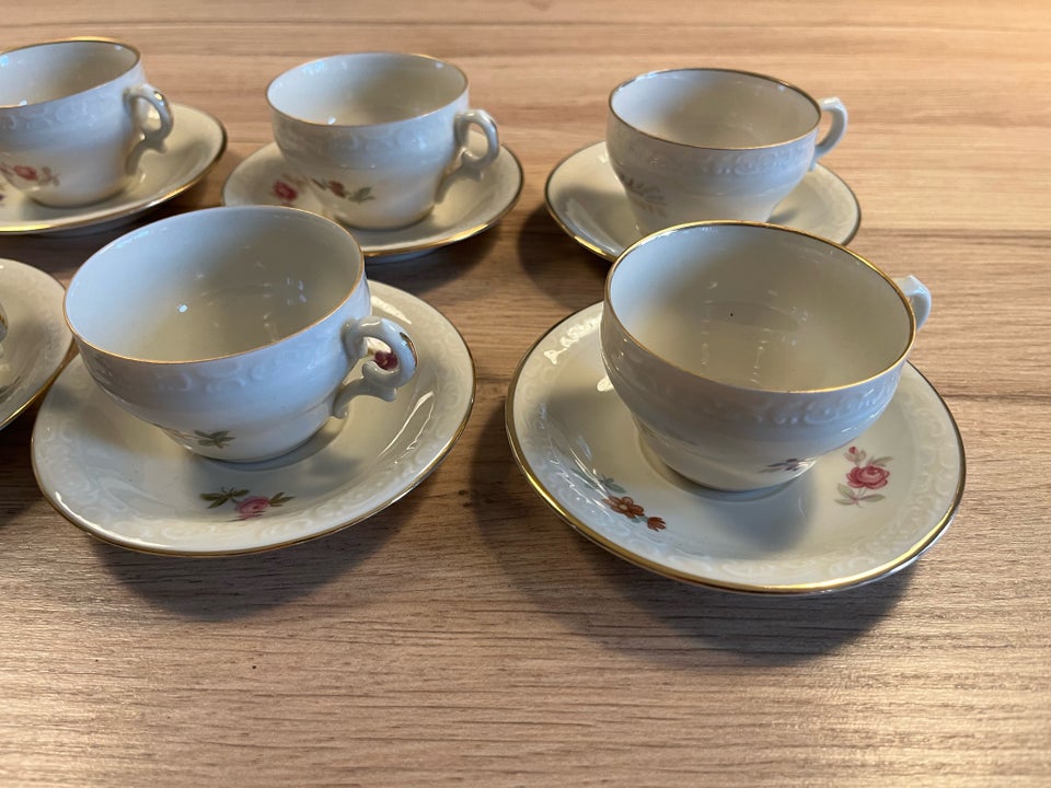 Porcelæn, Kaffekopper, Guldkaffe