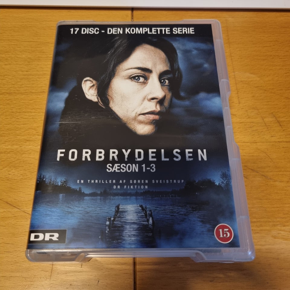 Forbrydelsen Sæson 1-3, DVD,