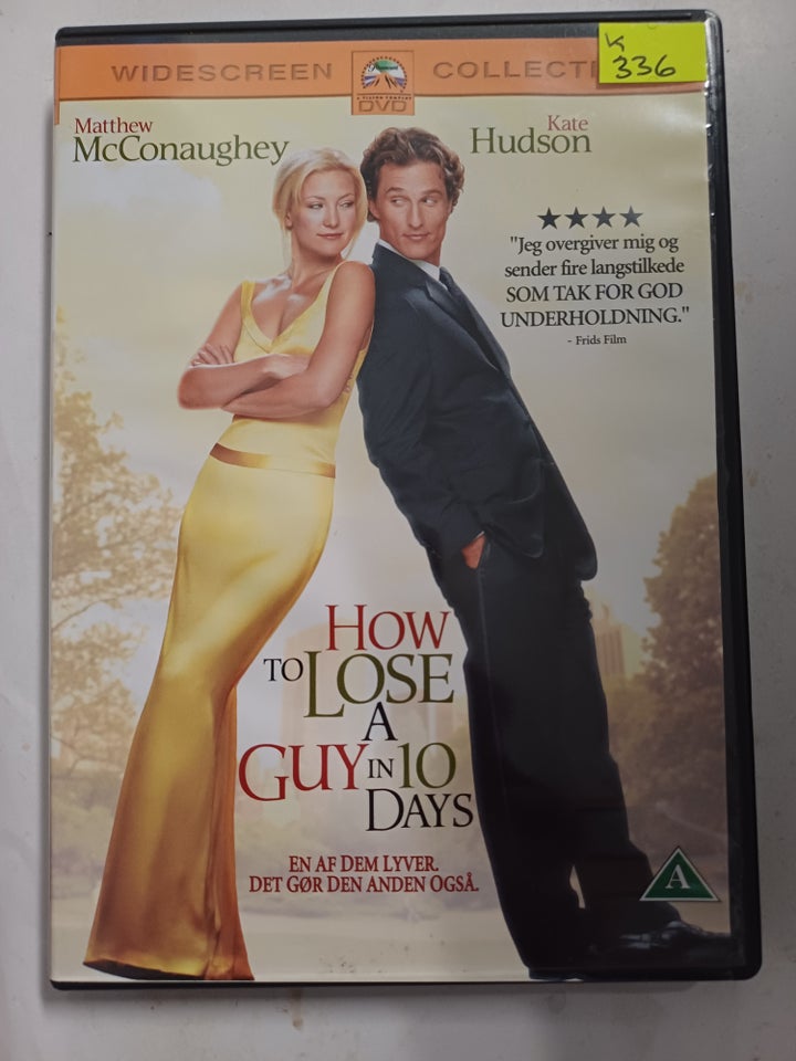 How to love a guy in 10 days, DVD,