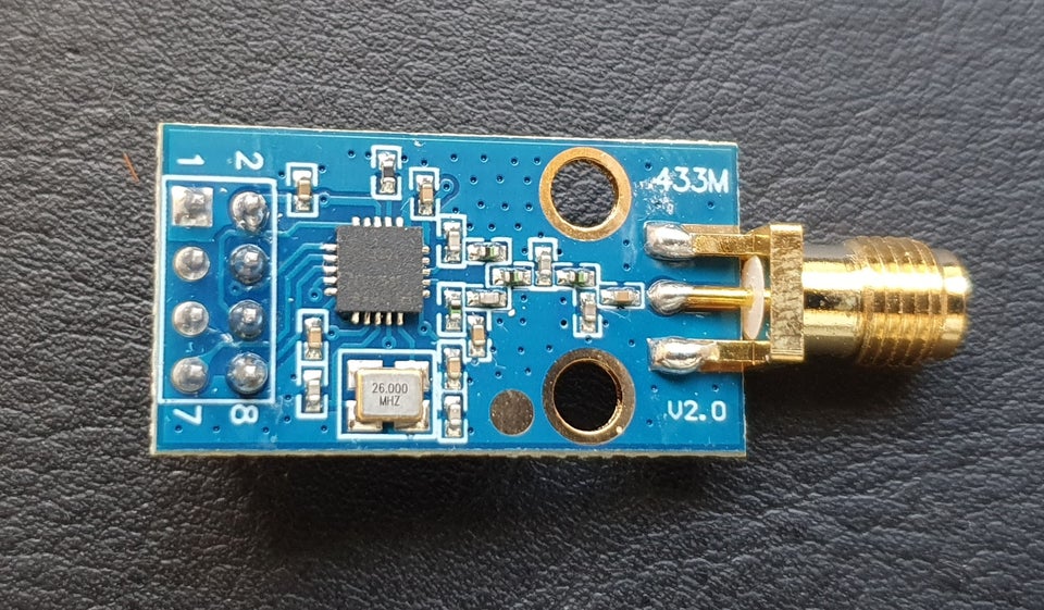 Andet, CC1101 433mhz SMA