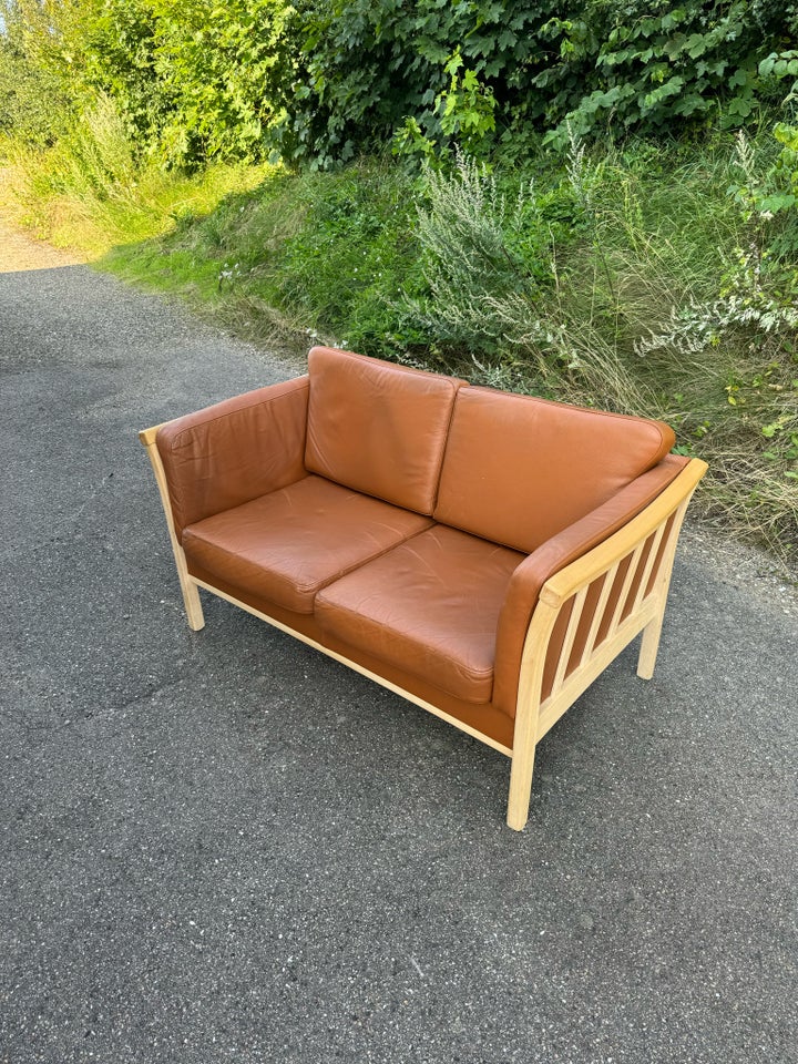 Sofa læder 2 pers