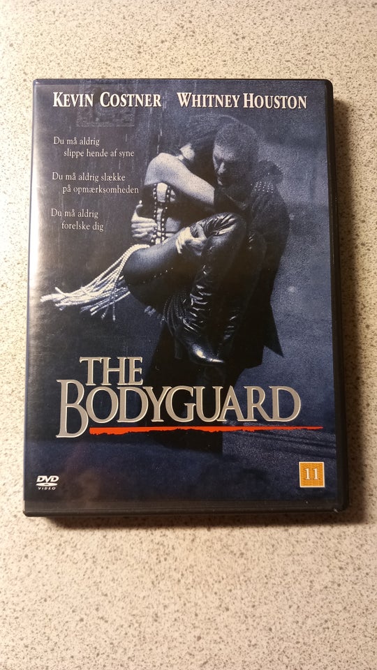 The Bodyguard, DVD, action