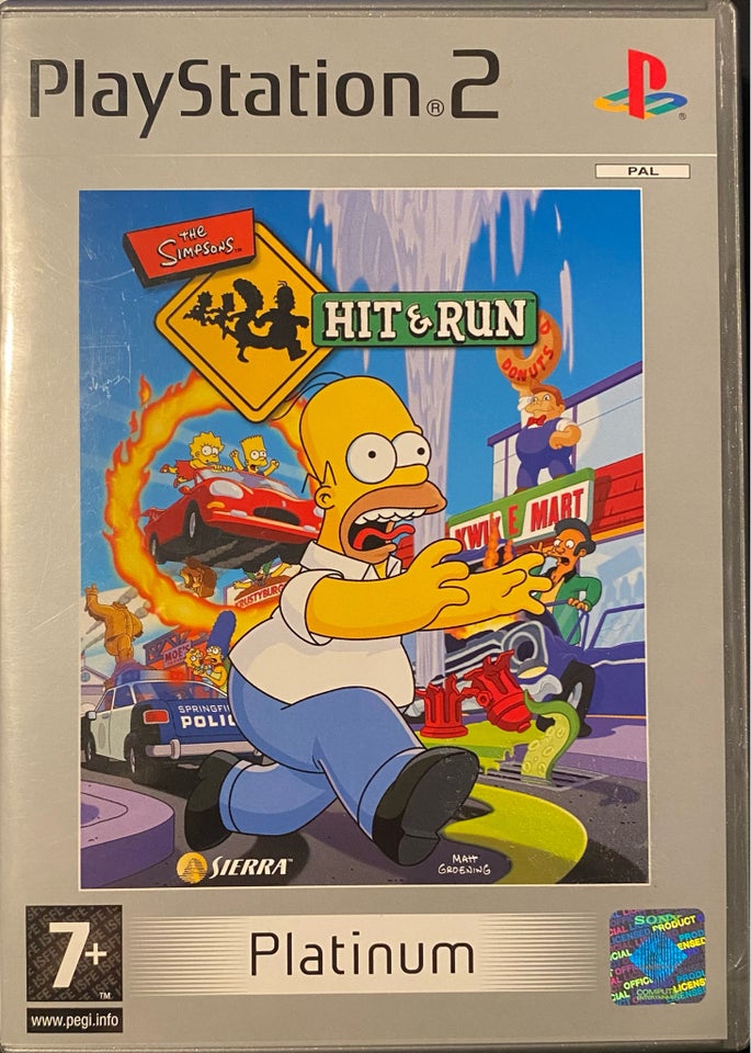 The Simpsons - Hit And Run, PS2,