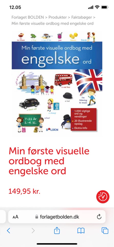 Min første visuelle ordbog med