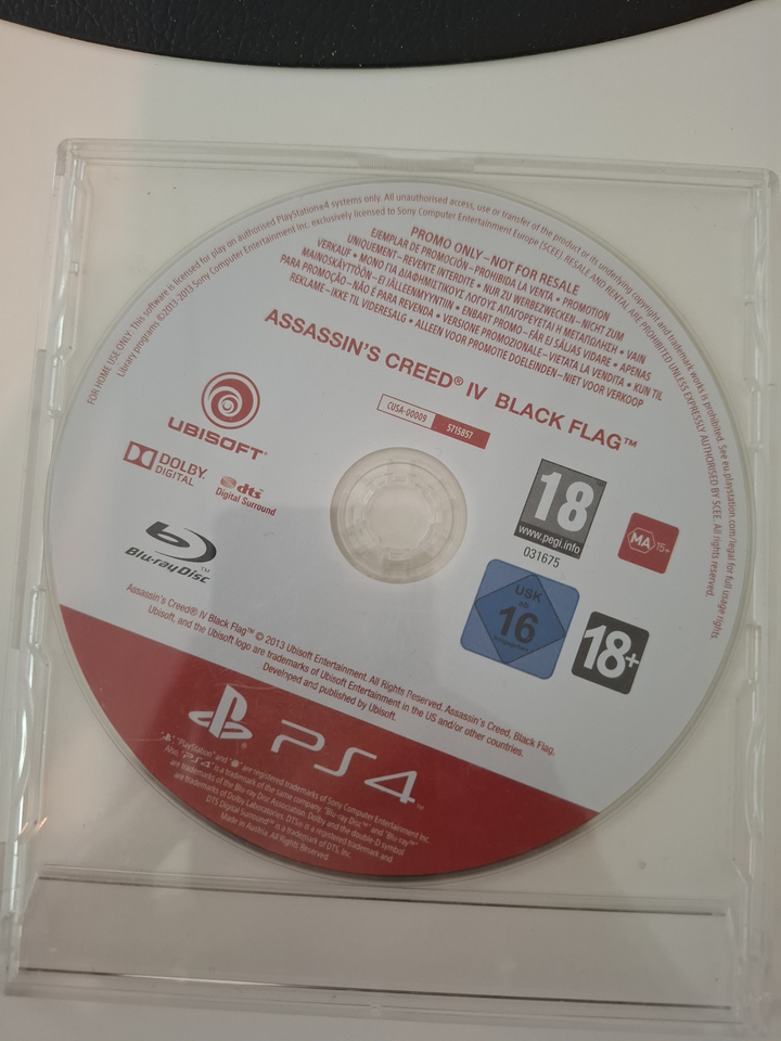 Assassins Creed Black Flag PS4